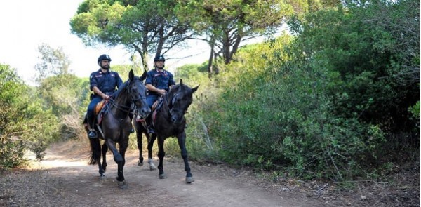 Potenziate pattuglie a cavallo dei Carabinieri nella Capitale