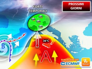 Primavera in pausa, pioggia fino al primo maggio