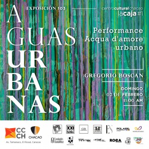 Gregorio Boscán expone Aguas Urbanas en La Caja 1 del Centro Cultural Chacao
