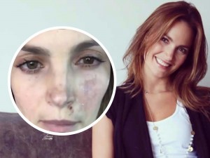 La actriz colombiana Juliana Galvis vivió el temblor en México y muestra a sus seguidores lo golpeada que quedó