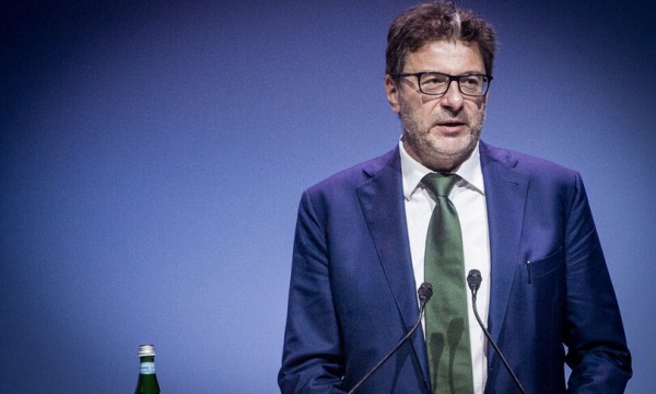 Il ministro dello Sviluppo Economico Giancarlo Giorgetti 