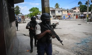 Forze di sicurezza a Port-au-Prince