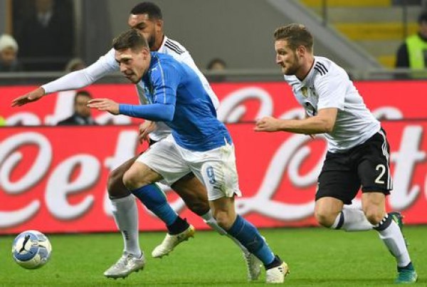 Italia Germania 0-0 nell&#039;amichevole al Meazza