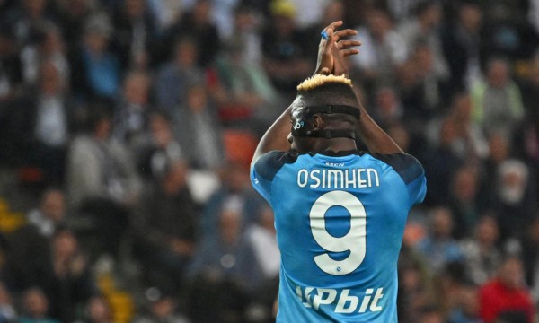 Osimhen, Udinese-Napoli 1:1