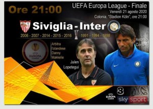Europa League: Conte, vincere per entrare in storia Siviglia - Inter