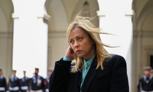 Giorgia Meloni a Londra