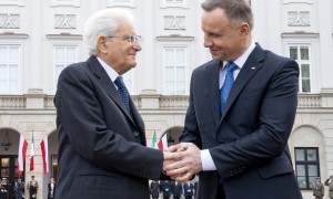 Il presidente della Repubblica Sergio Mattarella incontra il presidente della Repubblica di Polonia Andrezej Duda 