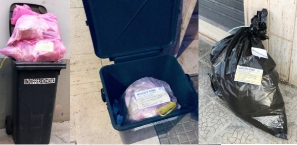 Raccolta differenziata, non ritirati i sacchi non conformi