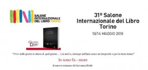 La scrittrice leccese Giovanna Politi al salone internazionale  del libro di Torino col suo nuovo romanzo «io sono l’a-more»
