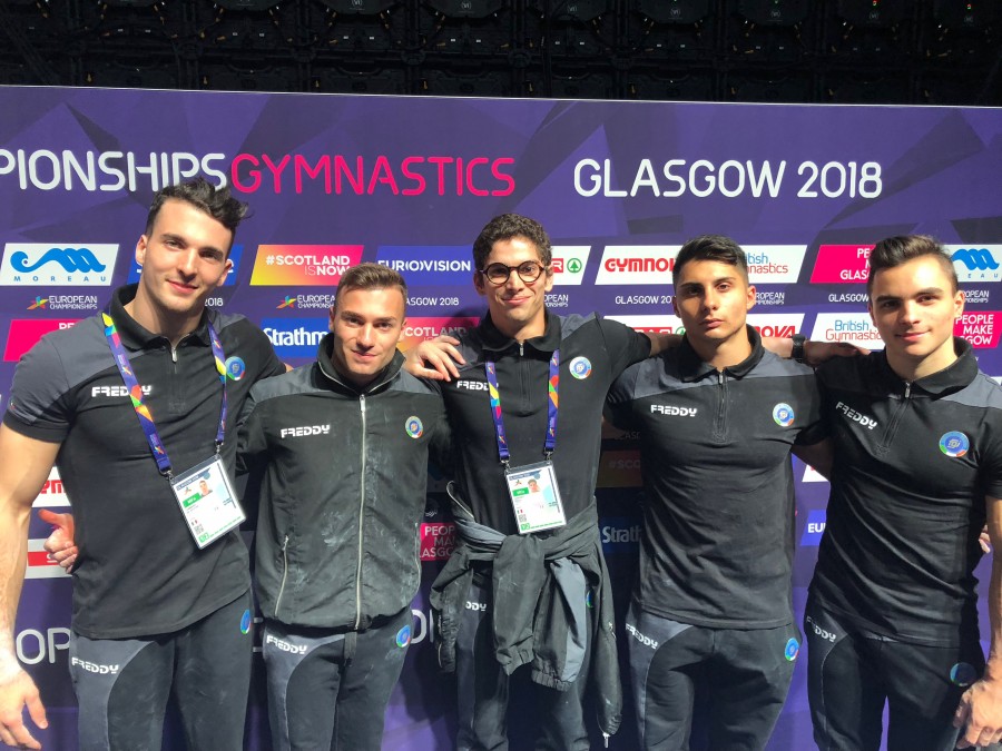 Glasgow – I senior ottavi in finale europea. Domani tocca ancora agli junior nelle finali di specialità