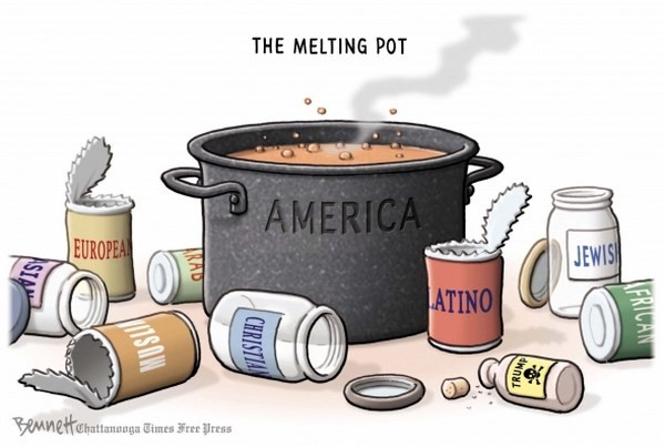Melting pot, ‘tazza di mistura’