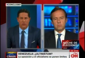 Expresidente Bolivia Quiroga in Conclusiones CNN,”In Venezuela c’è dittatura”