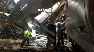 Three reported dead and scores injured after train crash in New Jersey