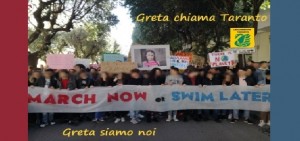 Legambiente nelle scuole con l&#039;evento &quot;Greta chiama Taranto&quot;