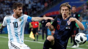Argentina y Messi al borde del abismo Argentina - Croacia 0:3