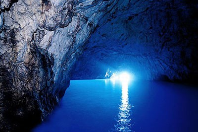 Grotta Azzurra di Palinuro nel Cilento