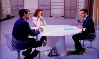 Emmanuel Macron intervistato da BfmTv