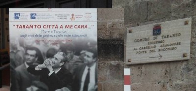 Aldo Moro a Taranto, inaugurata al Castello la mostra documentaria