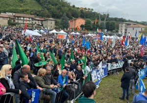 Trentaseiesimo raduno della Lega. Sul pratone di Pontida