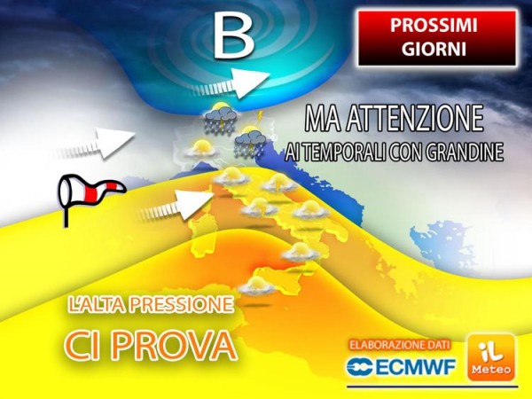 Estate lontana, ancora pioggia: maltempo non solo a Nord