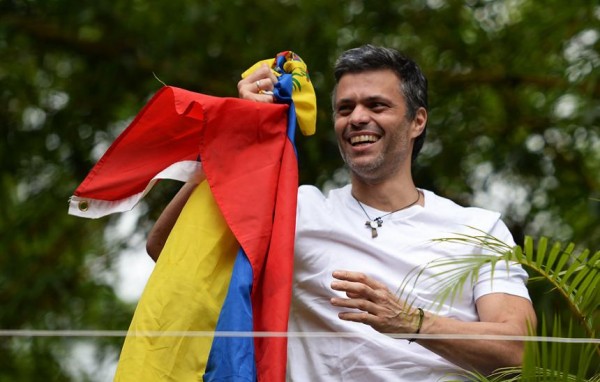  Leopoldo Lopez lider de Voluntad Popular preso politico