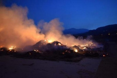 Incendi, Coldiretti «Il Sud brucia, con -40% di piogge»