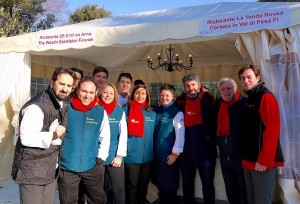 Firenze - Terremoto, il sindaco Nardella a Cittareale per consegnare uno scuolabus