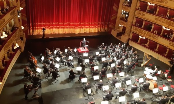 Per Muti alla Scala tanti applausi e un bis &quot;di speranza&quot;