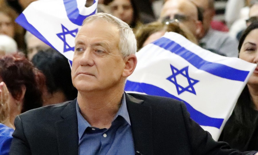 ministro della Difesa d&#039;Israele Benny Gantz