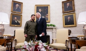 Biden e Zelensky alla Casa Bianca