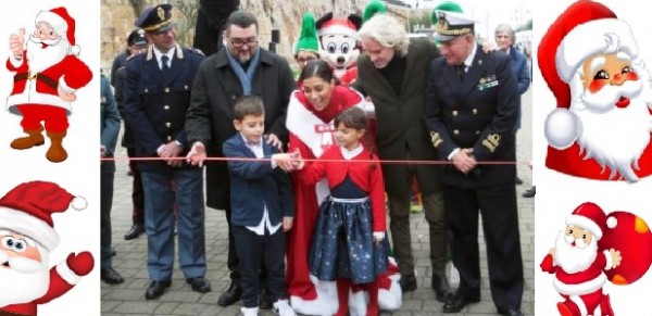 Inaugurata al Molo Sant’Eligio di Taranto la sesta edizione de “Il Villaggio di Babbo Natale… sul Mare”