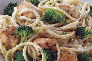 Espaguetis con brócoli sabor de Sicilia