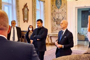 Ucraina-Russia, Salvini a Varsavia: incontro con imprenditori e nunzio Polonia