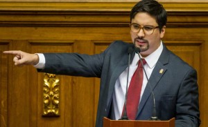 Freddy Guevara (Voluntad Popular) vice presidente Parlamento del Venezuela 