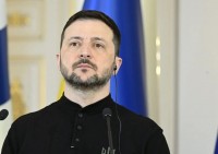 Il presidente ucraino Volodymyr Zelensky