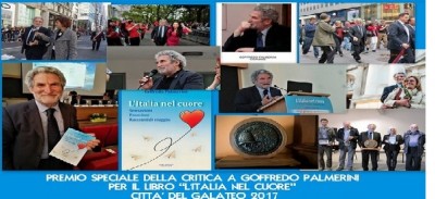 Premio speciale della Critica allo scrittore Goffredo Palmerini, per «L’Italia nel cuore»