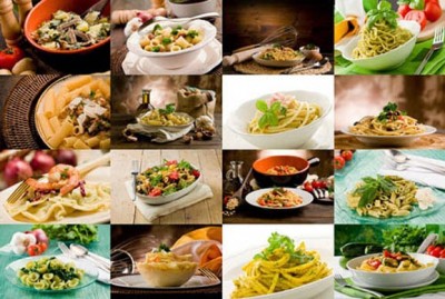 Gastronomia en las diferentes zonas de italia