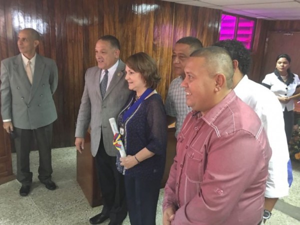 Mitzy Capriles de Ledezma esposa del alcalde Metropolitano Antonio Ledezma 