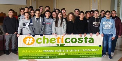 Studenti del Galilei-Costa pronti con la  startup ambientalista #CheTiCosta