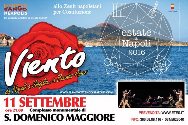 Flamenco Tango Neapolis a San Domenico Maggiore (cortile grande)
