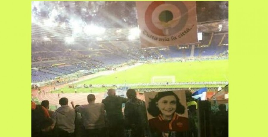 Anna Frank con la maglia della Roma: vergogna tifosi Lazio