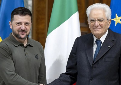  Incontro Mattarella - Zelensky