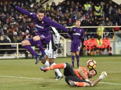 Fiorentina-Juve 2-1 Roma ad un punto di distacco dalla testa della classifica