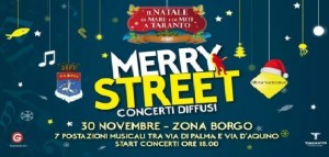 Borgo di Taranto - Merry street, prima tappa: ecco i nomi delle band