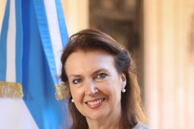 la ministra degli Esteri argentina, Diana Mondino