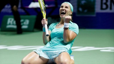 Kuznetsova reaches semis at WTA Finals in Singapore