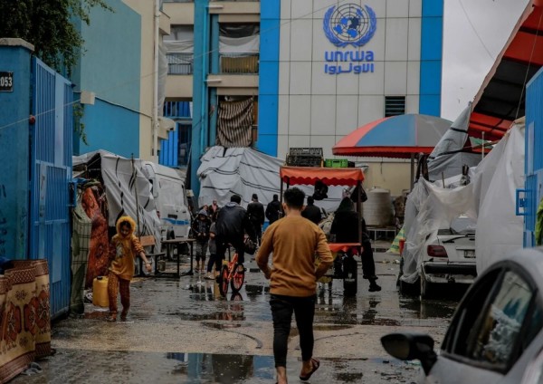 Sede della Unrwa in Palestina