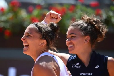 Sara Errani e Jasmine Paolini