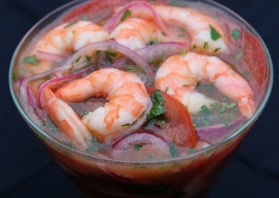 Ceviche de camarón