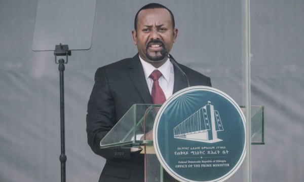 il primo ministro etiope, Abiy Ahmed